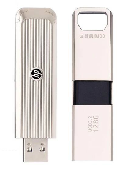 HP X911S USB 3.2 USB flash disk Kovová paměťová jednotka AŽ 500 MB/S pro PS4 / PS5 / Destops / MacBook