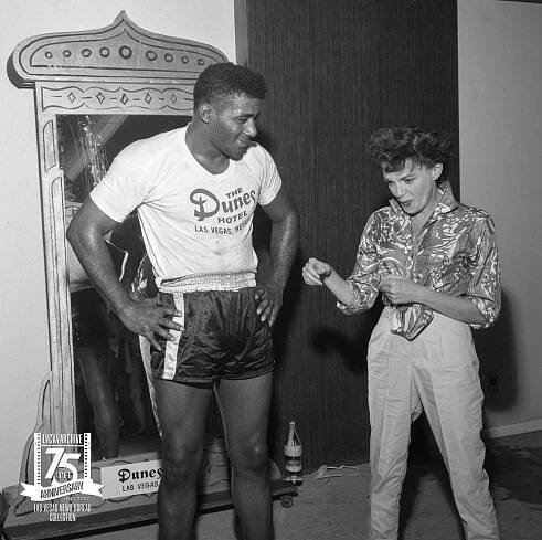 Floyd Patterson with Judy Garland