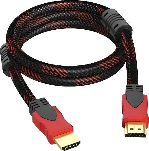 HDMI kabel 2,7 m vysokorychlostní 2.0 Ethernet 4K Full HD 1080p 60Hz HDR 3D ARC 2,7 metry PS3 PS4 PS5 Xbox TV monitor OLED LED PC Laptop Rot Retoo