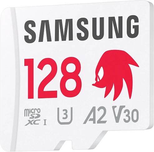 Samsung MicroSDXC 128GB PRO Plus Sonic the Hedgedog + SD adaptér