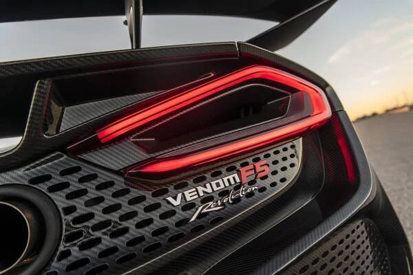 Carbon Series - Red Accents | Venom F5 Revolution Roadster
