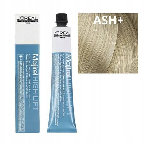 L'Oreal Barva Na Vlasy Majirel High Lift Ash+ Hluboká popelavá 50 ml