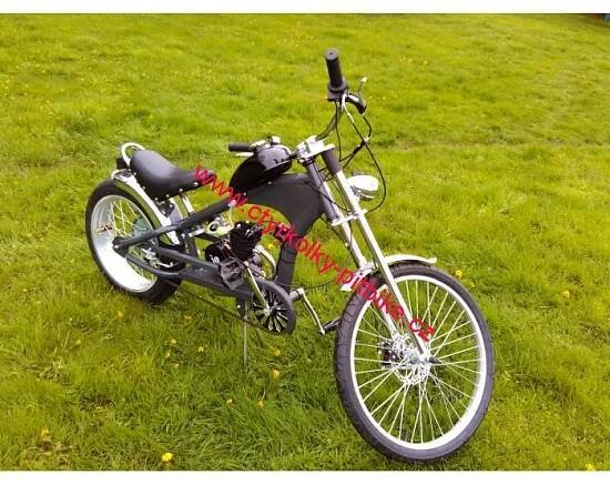 Moto kolo - motorové kolo Chopper 80cc black