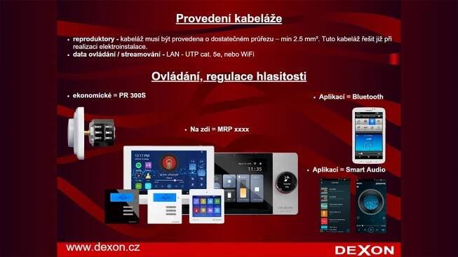 Z našeho školení - Jak na ozvučení rodinného domu?