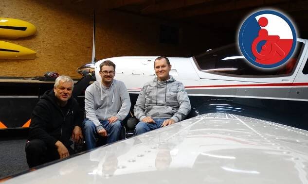 Aves Bohemica prezentuje významný letecký milník pro českou komunitu vozíčkářů - Aeroweb.cz