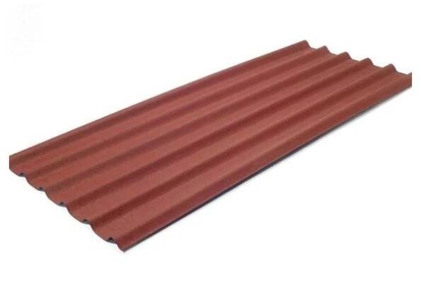 Bitumenová deska vlnitá ONDULINE EASYFIX INTENSE 200x81 cm červená