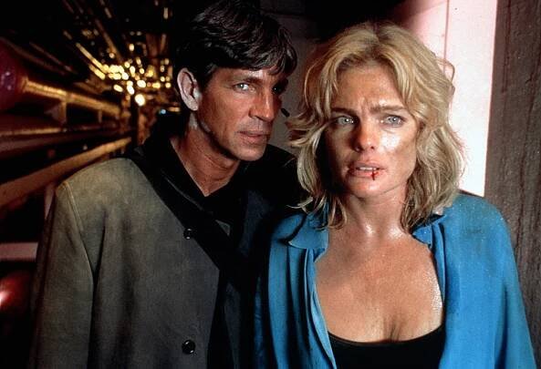 Skleněná past - Z filmu - Eric Roberts, Erika Eleniak