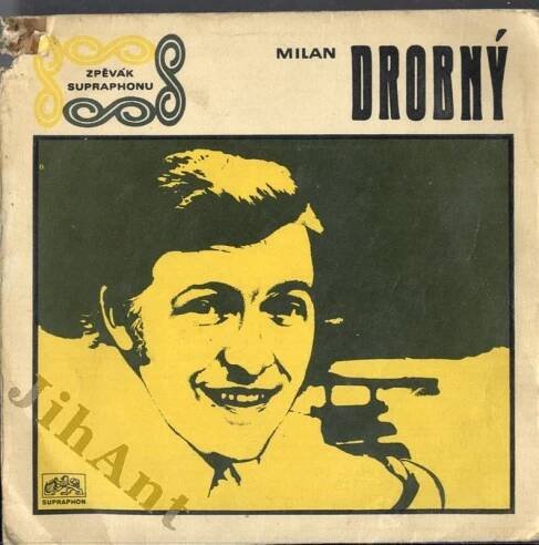 Naďa Urbánková: SP - Naďa Urbánková - Po půlnoci, Drahý můj (Supraphon 0 43 0351 h, 1972) - Jihočeské antikvariáty
