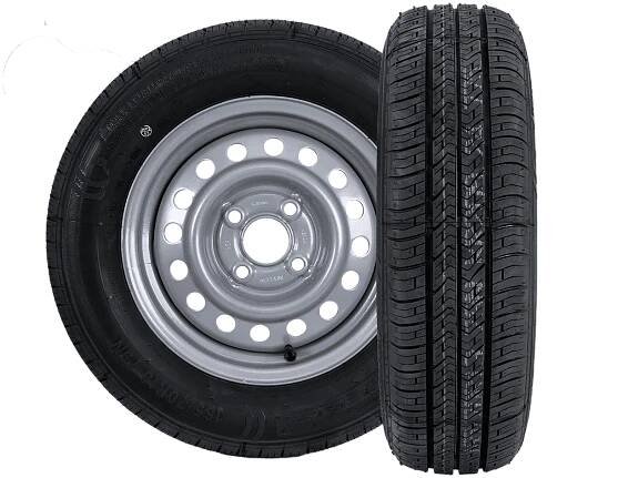 Sada dvou kol pro přívěs KENDA TIRE 165/70 R13 79N KENDA RIM 4Jx13"H2 4x100 ET:30