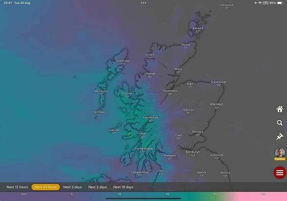 Windy.com Photography App Weather How to Use