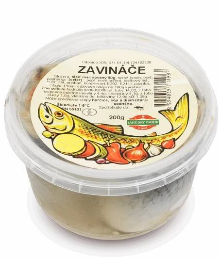 Zavináče v nálevu 200g