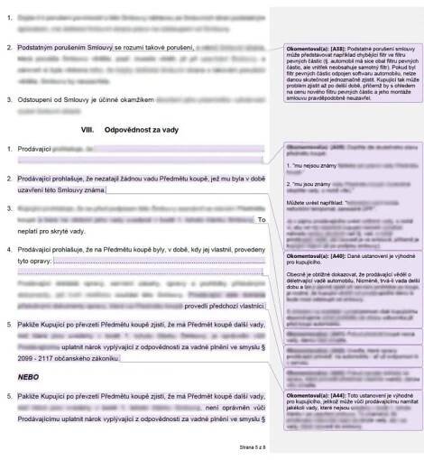 Vzor smlouvy o koupi automobilu 2025. Kupní smlouva na auto