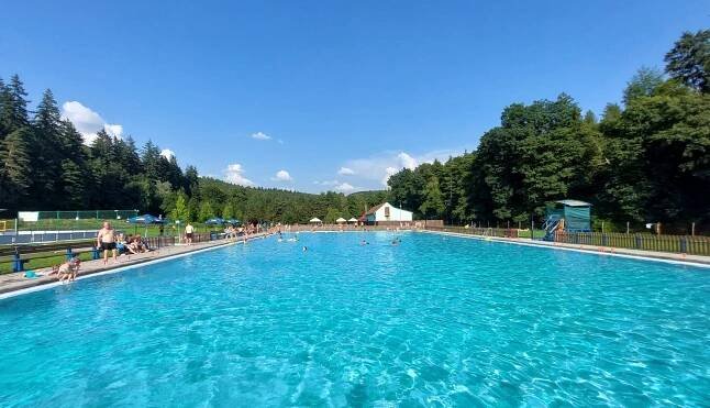 Koupaliště v Koryčanech