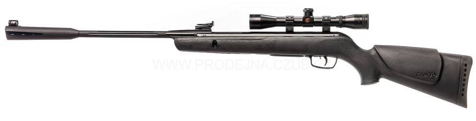 Vzduchová puška GAMO Quiet Cat ráže 4,5mm + puškohled GAMO 4x32