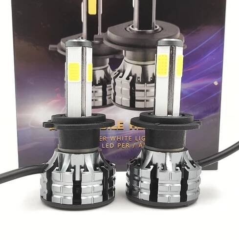 LED K4S autožárovka H7 6000K 15000lm 2x50W, sada 2ks