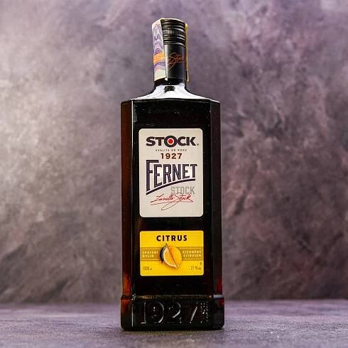 Fernet Stock Citrus 27%, 1 l