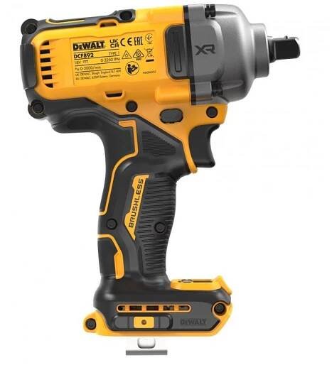 DCF892N DEWALT 18VOLT AKU BEZUHLÍKOVÝ RÁZOVÝ UTAHOVÁK 1/2", 813Nm,BEZ BATERIE A NABÍJEČKY, V KRABICI - Dewalt-morava.cz