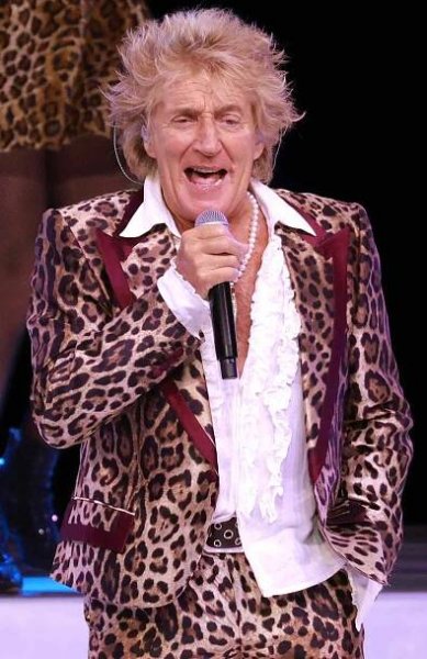 Rod Stewart performs at Ascend Amphitheater