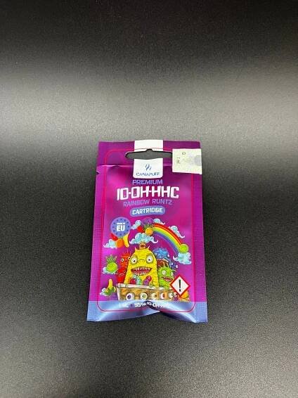 CanaPuff 10-OH-HHC Cartridge Rainbow Runtz