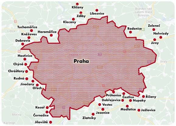 Rozvoz po Praze a okolí - Ovocný Světozor