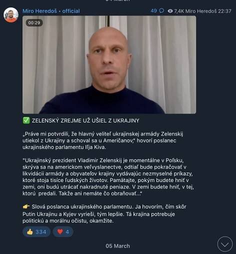 Extremisté na Telegramu posilují. Včetně těch, co propagují invazi na Ukrajinu - investigace.cz