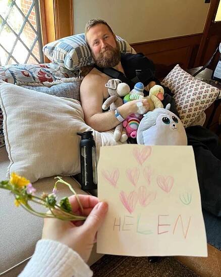 Ben Napier recovering from surgery