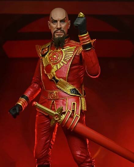 Flash Gordon (1980) - sběratelská figurka Ultimate Ming (Red Military Outfit) 18 cm | Figures.cz