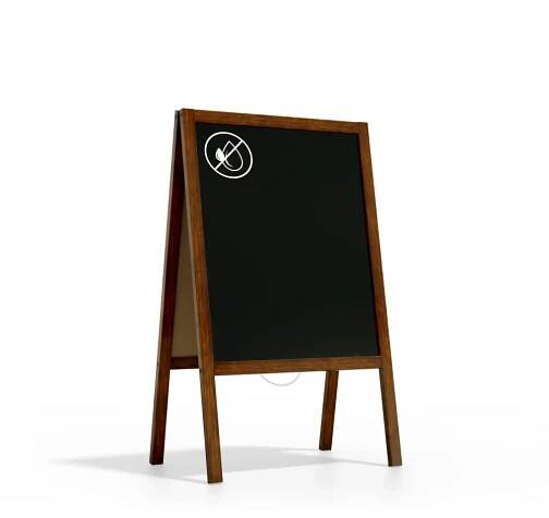 Reklamní áčko s křídovou tabulí 100x50 cm