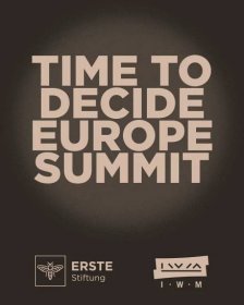 Time To Decide – ERSTE Stiftung