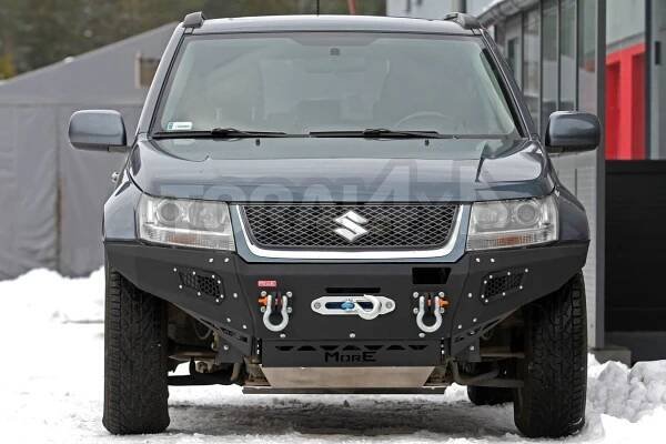 Ocelový přední nárazník Suzuki Grand Vitara 2, 2005-2008 | TORAL 4x4
