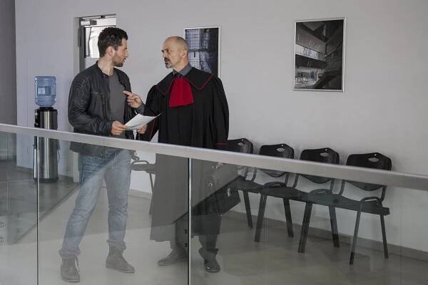 Prokurator - Episode 8 - Z filmu - Wojciech Zieliński, Jacek Koman
