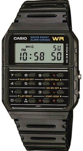Casio Hodinky CA-53W-1Z s kalkulačkou
