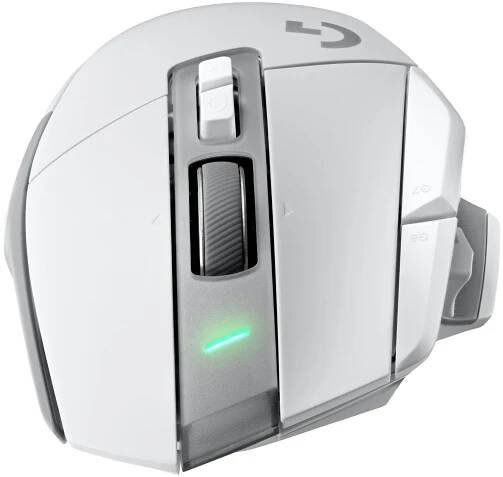 LOGITECH G502 X LIGHTSPEED – BÍLÁ/JÁDRO – EER2