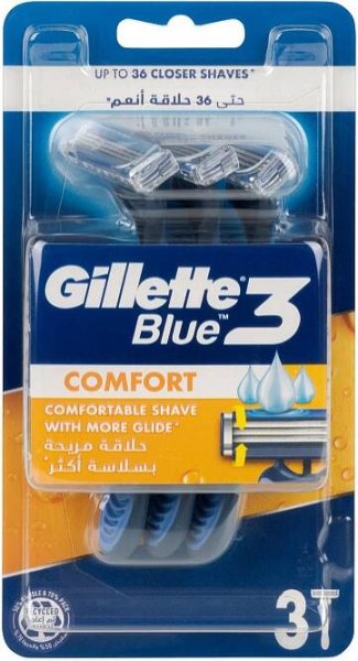 GILLETTE Blue3 Comfort holítka 3 ks 69 Kč