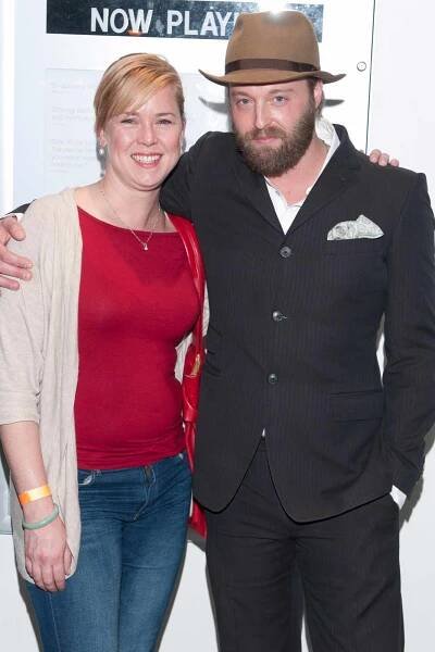 Author Heather Donahue and director Joshua Leonard attend The Lie Los Angeles Special Screening at The Downtown Independent on January 4, 2012 in Los Angeles, California. 