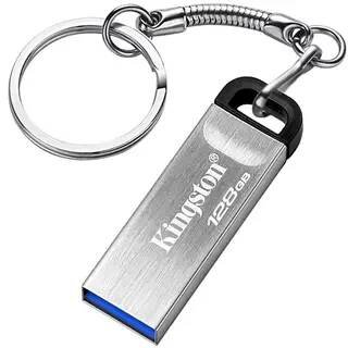 Kingston 128GB USB 3.2 Flash Disk - Kovový, Voděodolný, S Dárkovou Krabičkou