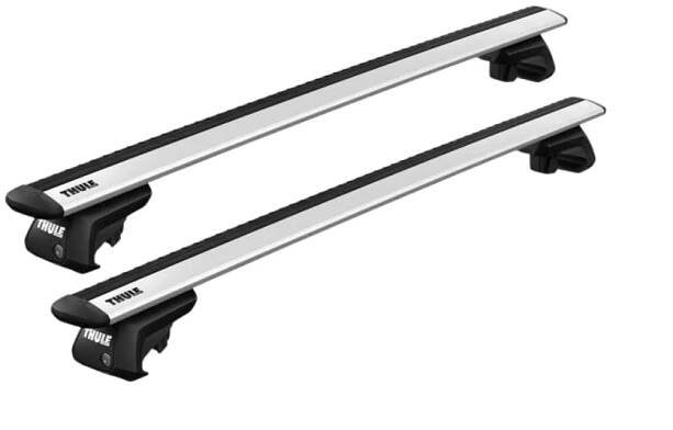 Příčníky na podélné nosiče Thule WingBar Evo ALU 135 cm stříbrné 7104+7114
