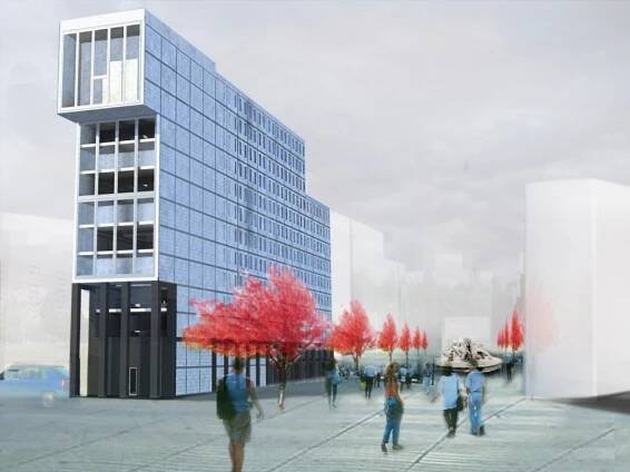 Studie Nové radnice Ostrava-Poruba