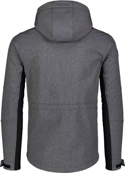 Šedá pánská zimní multisport softshell bunda STRUGGLE | NORDBLANC