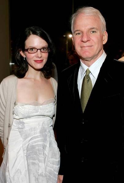 Anne Stringfield and Steve Martin