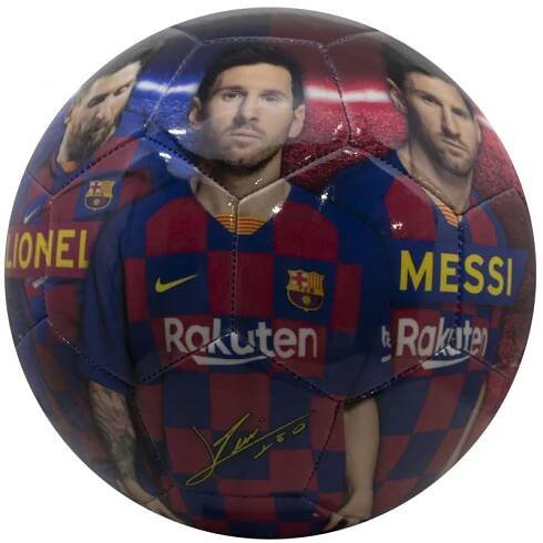 FC Barcelona fotbalový míč Messi Photo - size 5 - FAN-store.cz