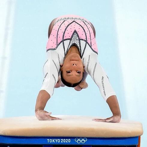 Rebeca Andrade Wins Gold for Brazil in the Vault