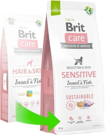 Brit Care Sustainable Sensitive Insect & Fish 1 kg