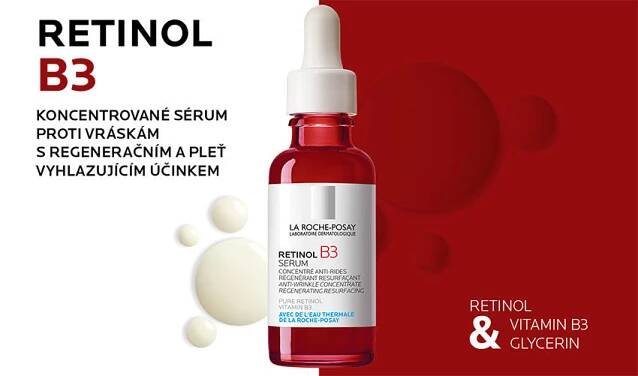 LA ROCHE-POSAY RETINOL B3 sérum 30ml - sleva 25 % | BENU.cz 