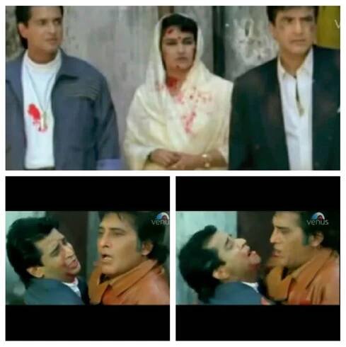 Sunil Lahri with Vinod Khanna