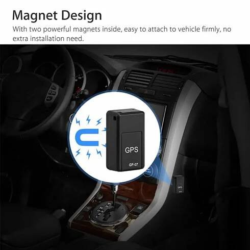 GF07 magnetické mini GPS lokátor auta v reálném čase sledování GSM / GPRS sledovací zařízení  - Obrázek 10 z 14