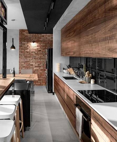 the instagram page is showing an image of a kitchen