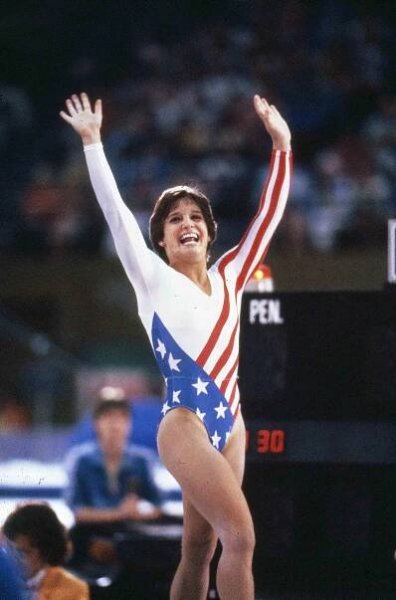 Mary Lou Retton olympics 1984 08 01 84
