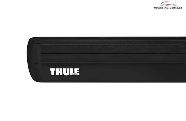 Příčníky Thule Volkswagen Sharan II 2010-2023 s podélníky, Evo WingBar černé