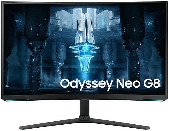 Herní monitor Samsung Odyssey G8 Neo (LS32BG850NPXEN) černý/bílý